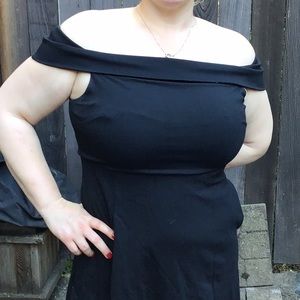 Black, All-Occasion, Jackie-O dress